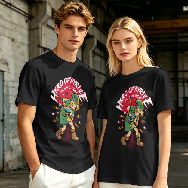 Hero of Hyrule vs Ganondorf Graphic T-Shirt