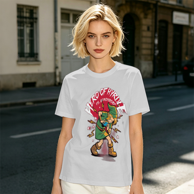 Hero of Hyrule vs Ganondorf Graphic T-Shirt