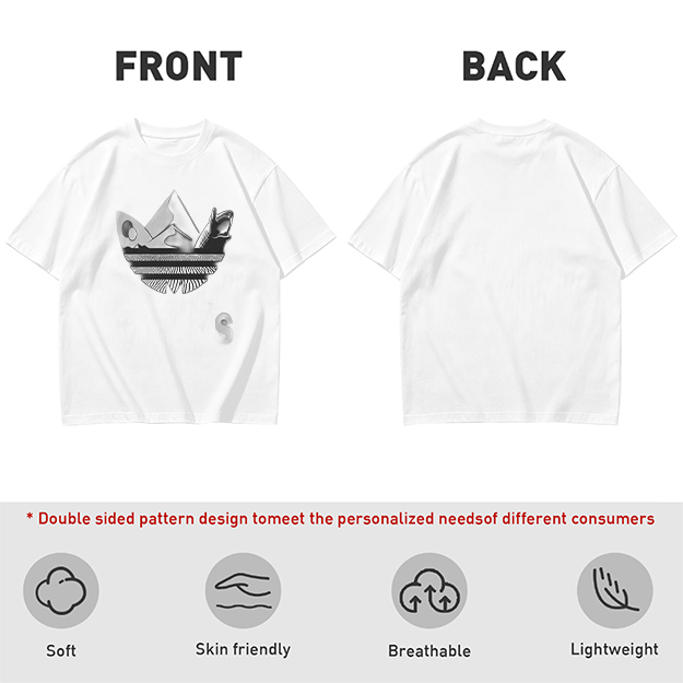 Olive T-Shirt With Abstract Graphic Print Design