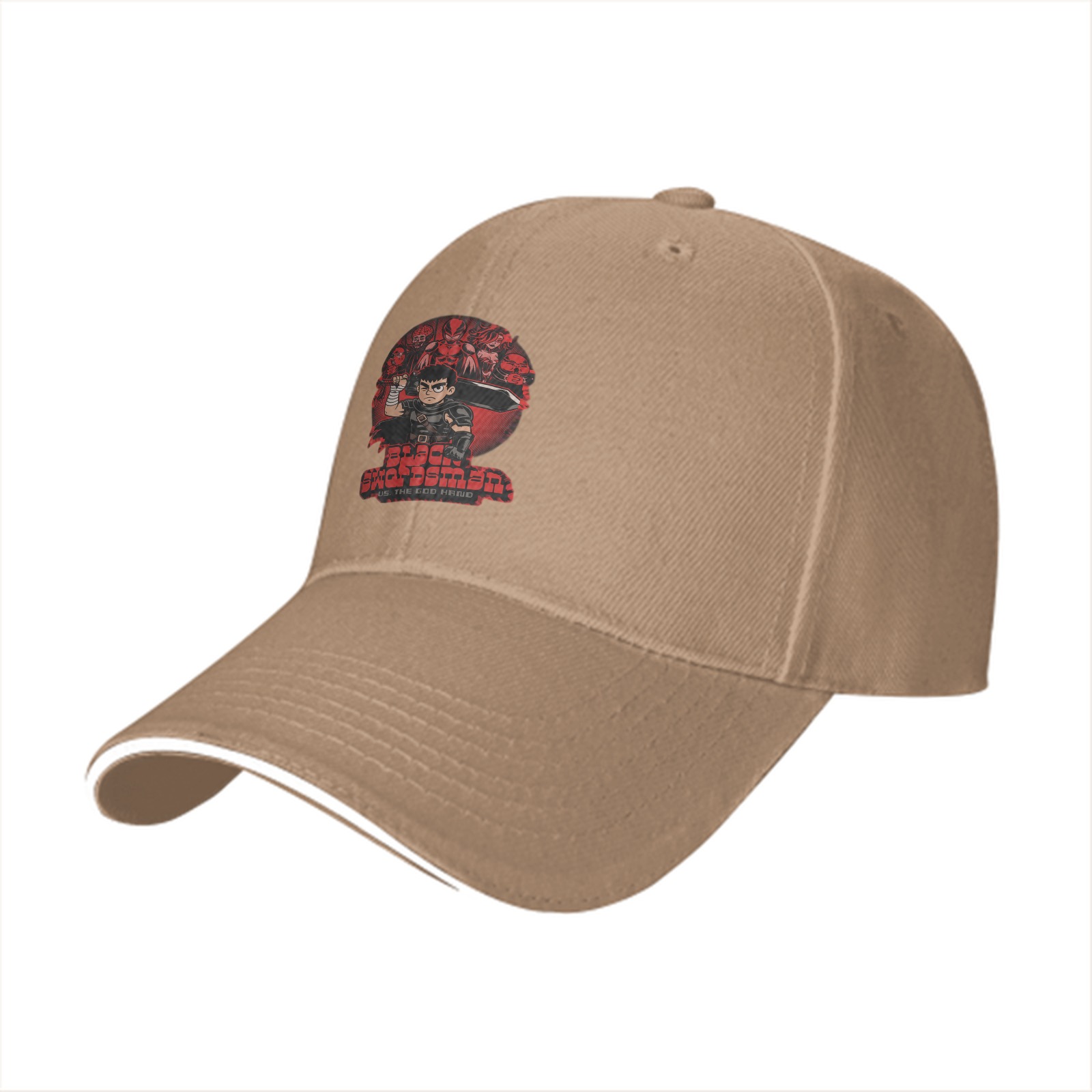 Black Swordsman Anime Graphic Baseball Cap