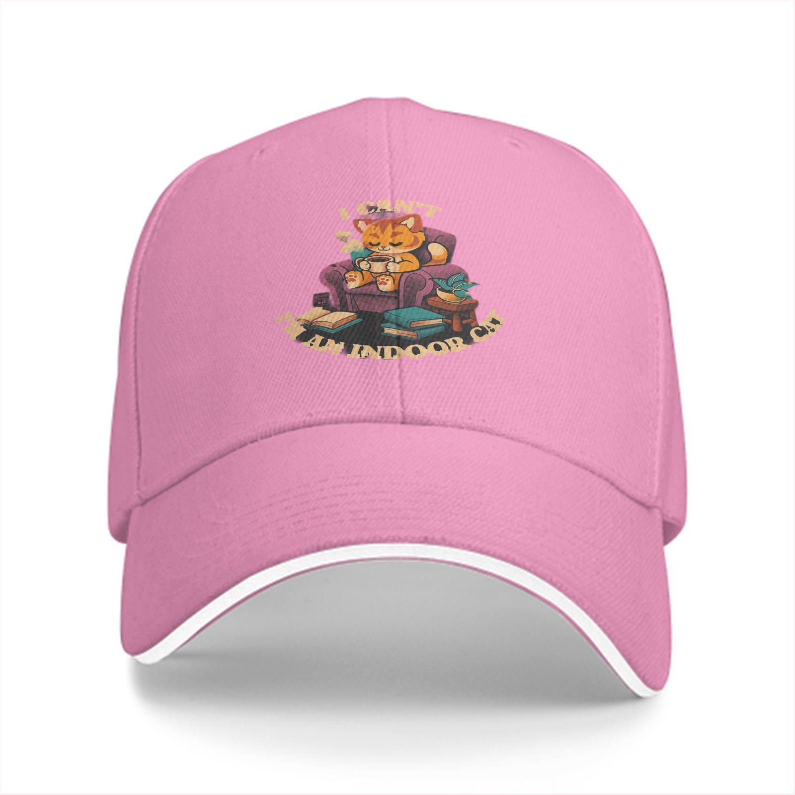 I Can't I'm An Indoor Cat Baseball Cap