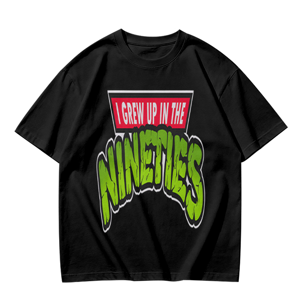 I Grew Up In The Nineties Retro Graphic T-Shirt