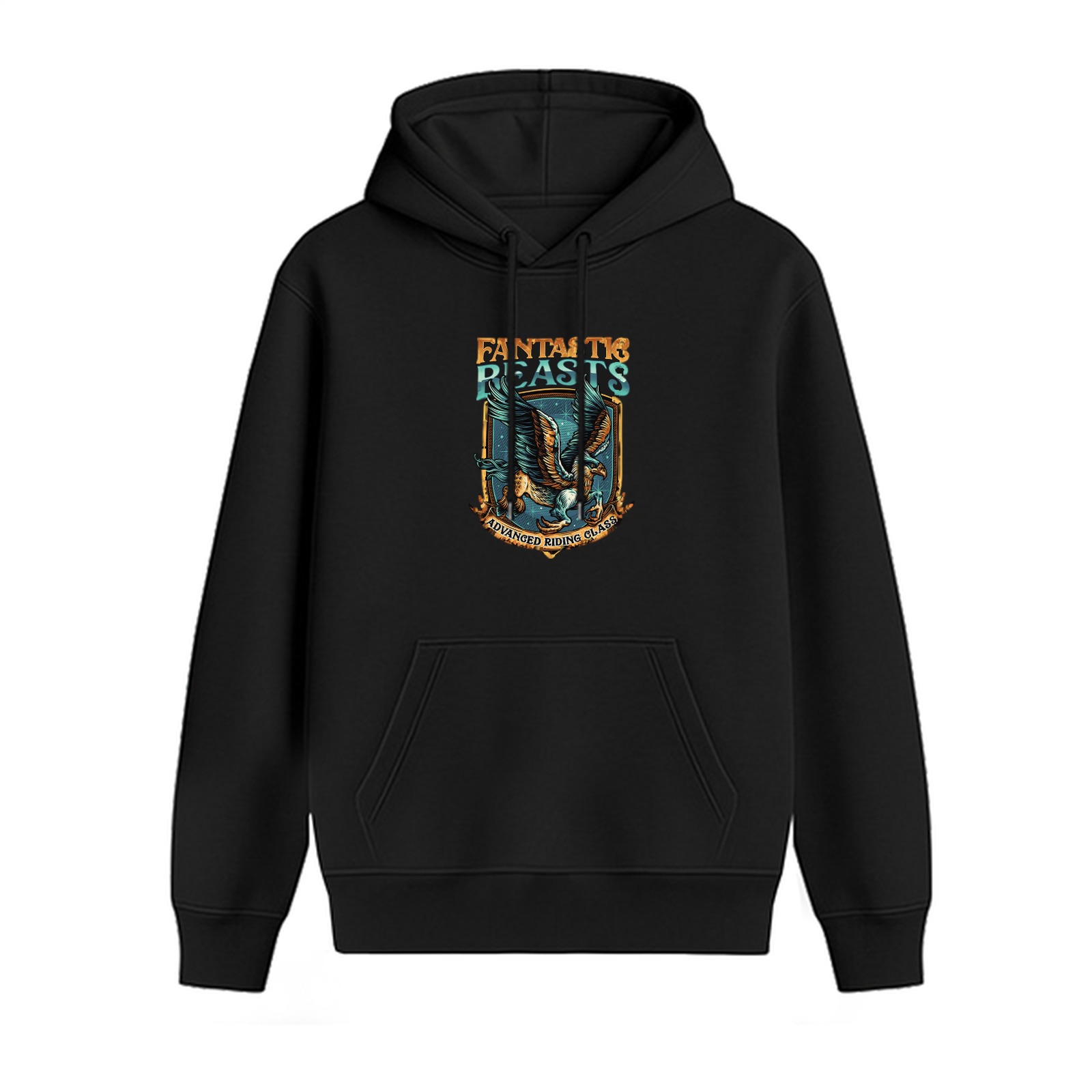 Fantastic Beasts Hoodie With Gryphon Crest Graphic