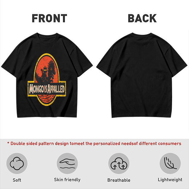 Mongo is Appalled Dinosaur Graphic T-Shirt