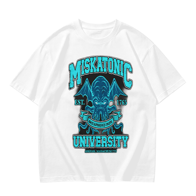 Miskatonic University Cthulhu Graphic Olive T-Shirt