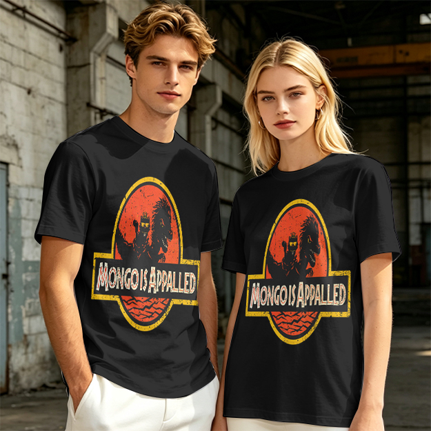 Mongo is Appalled Dinosaur Graphic T-Shirt