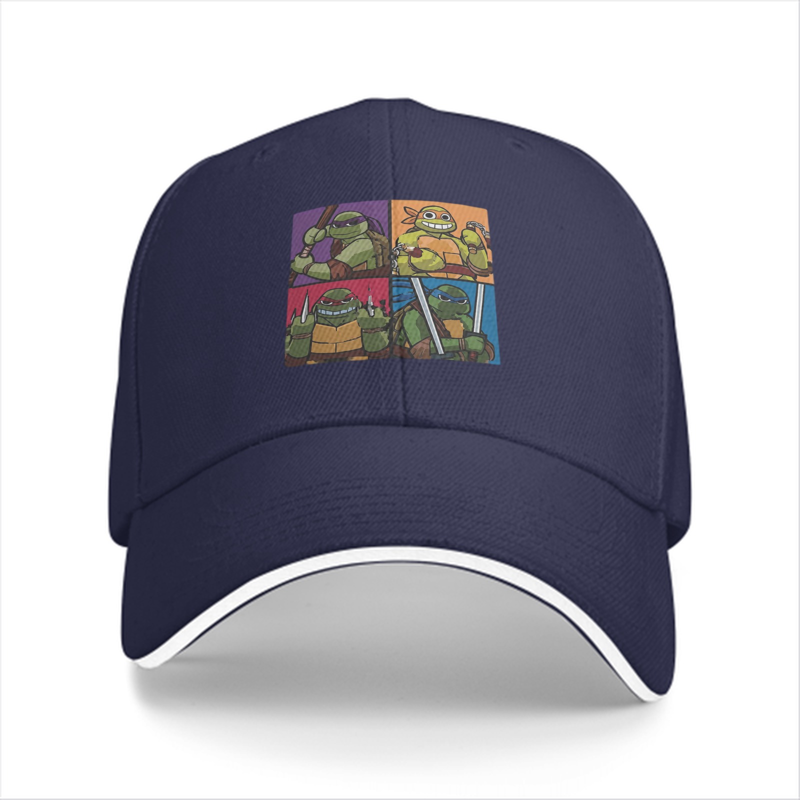 Teenage Mutant Ninja Turtles Graphic Black Baseball Cap