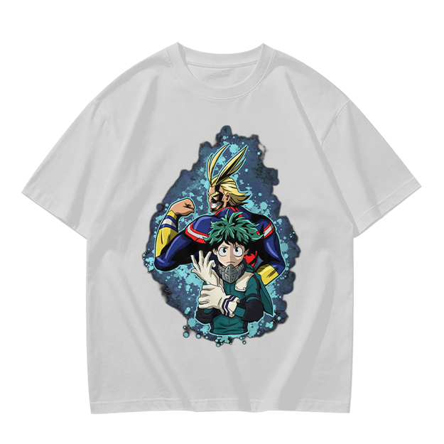 My Hero Academia All Might and Deku Graphic T-Shirt