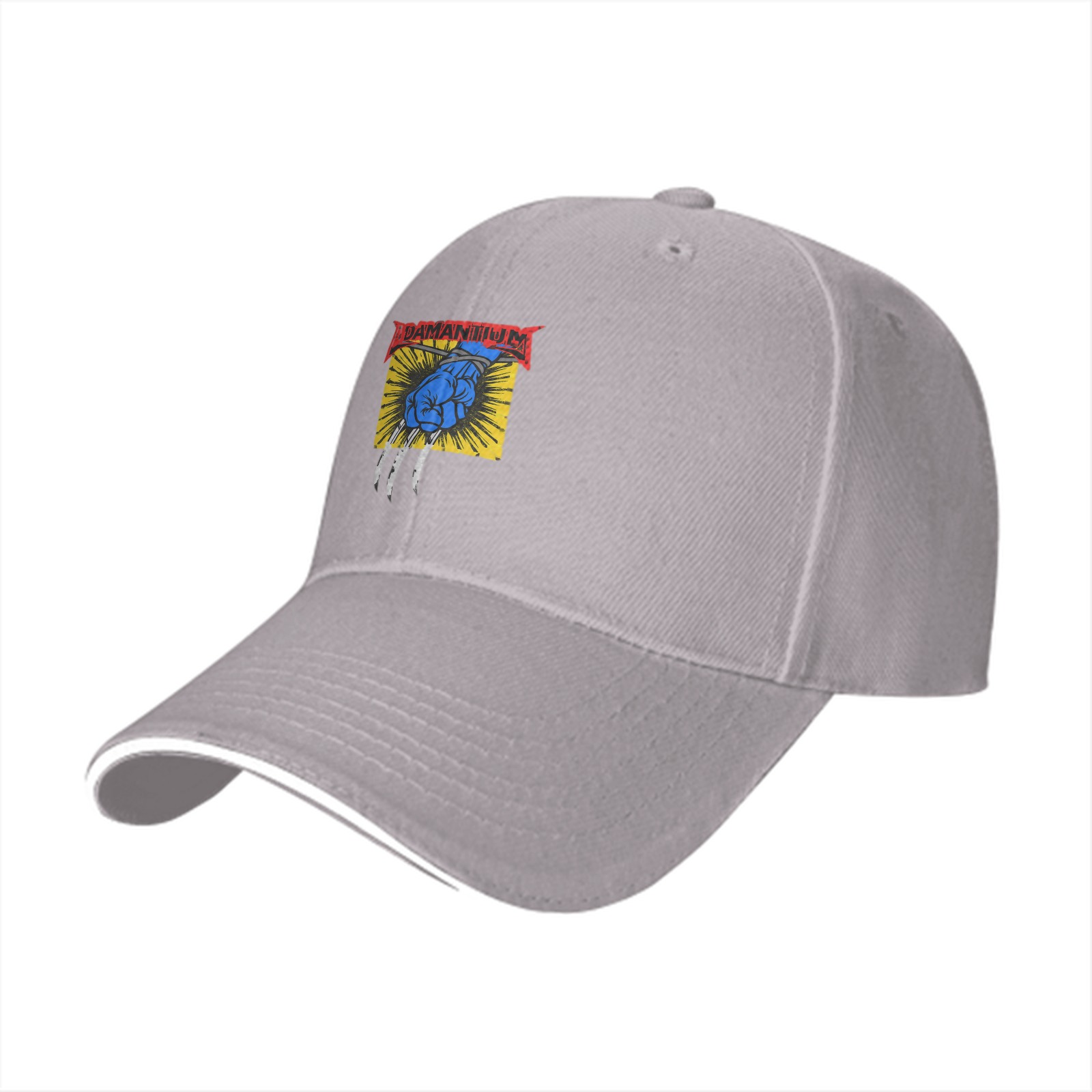 Black Baseball Cap With Wolverine Adamantium Claw Graphic