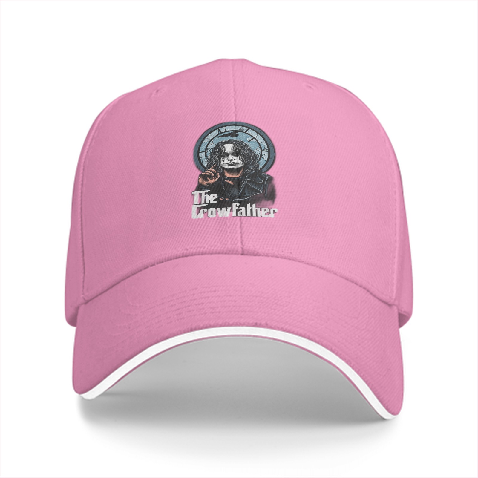 The Crowfather Graphic Black Baseball Cap