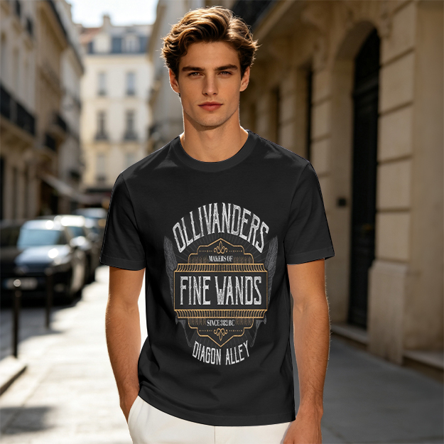 Ollivanders Fine Wands Diagon Alley Themed T-Shirt
