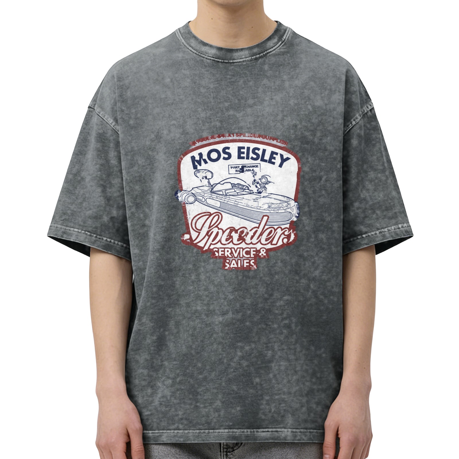 Mos Eisley Speeders Service & Sales Vintage Graphic T-Shirt