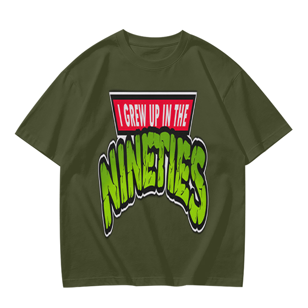 I Grew Up In The Nineties Retro Graphic T-Shirt