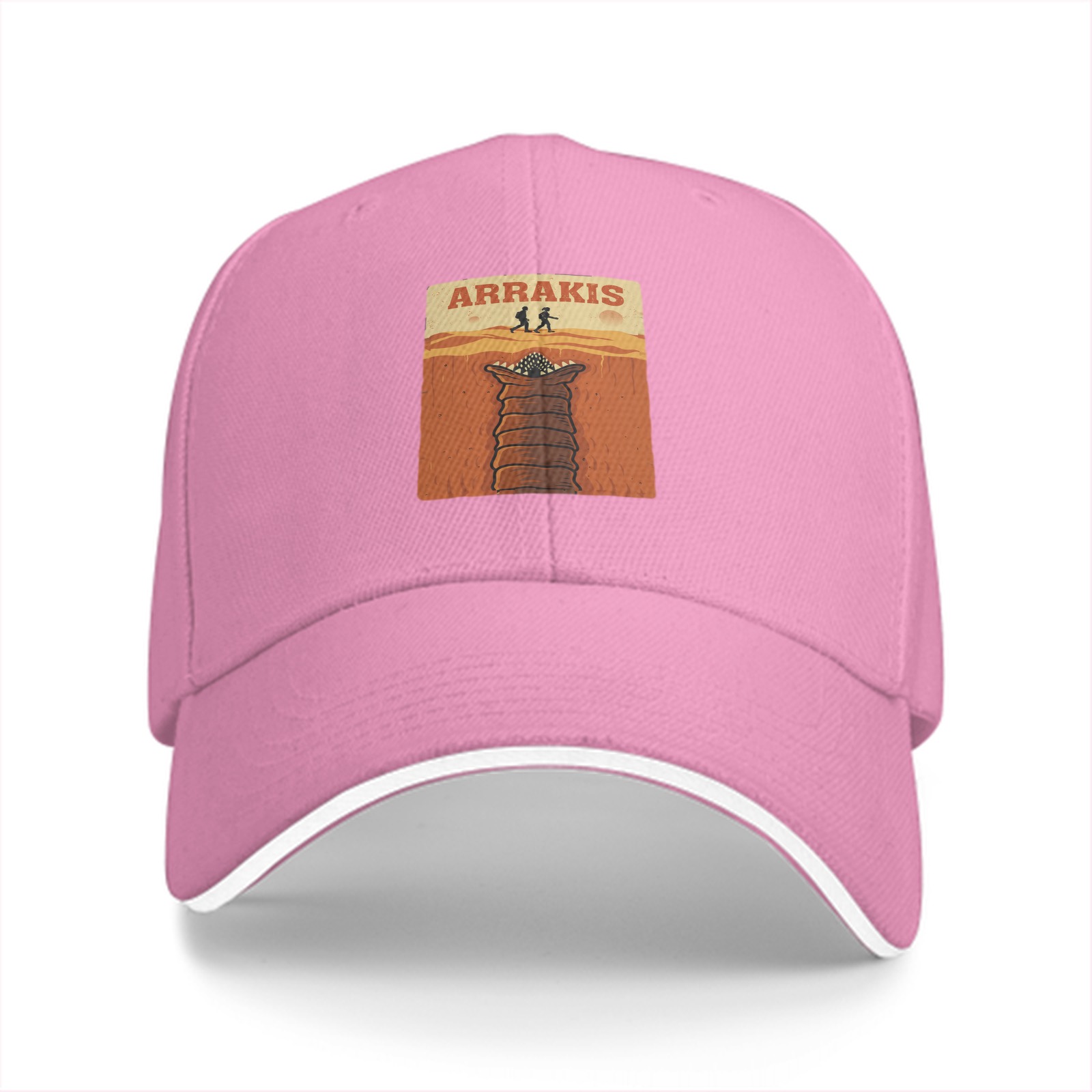 Arrakis Sandworm Desert Scene Graphic Baseball Cap