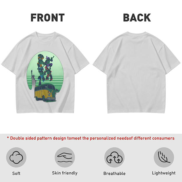 Olive Teenage Mutant Ninja Turtles Graphic T-Shirt