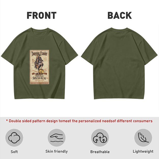 Dungeon Crawler Original Spiced Rum Graphic T-Shirt