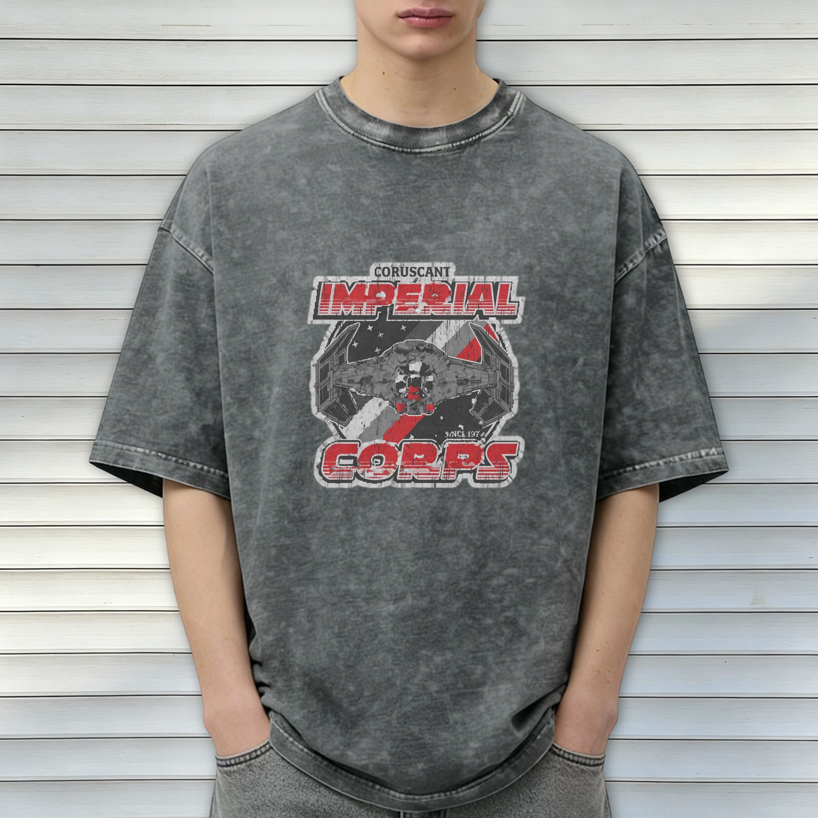 Coruscant Imperial Corps Star Wars Inspired Graphic T-Shirt