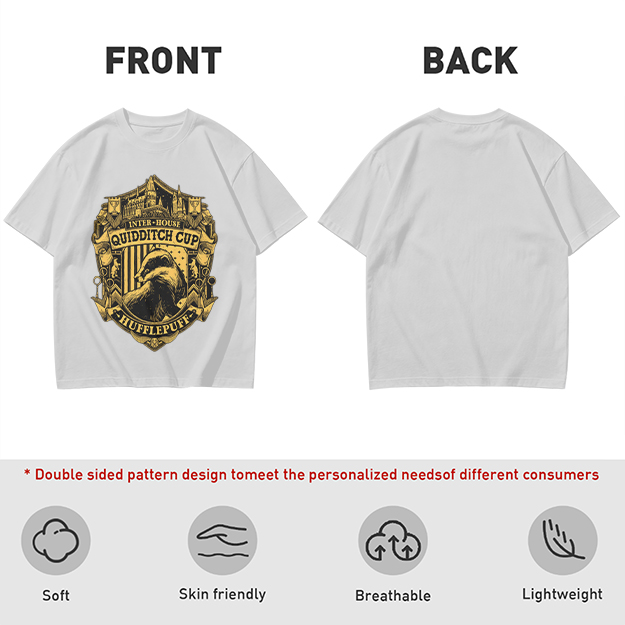 Hufflepuff Inter-House Quidditch Cup Crest T-Shirt