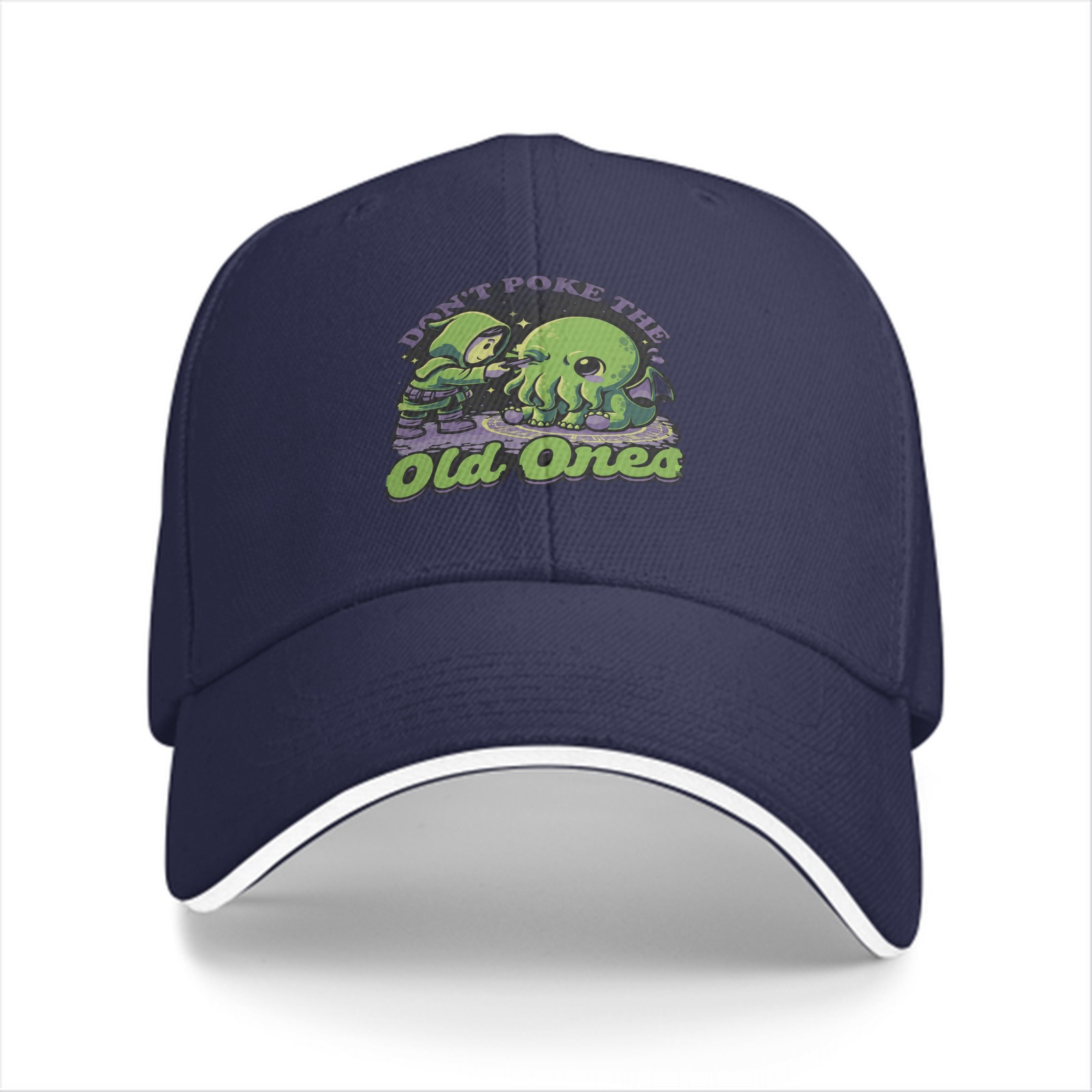 Don't Poke The Old Ones Cthulhu Graphic Baseball Cap