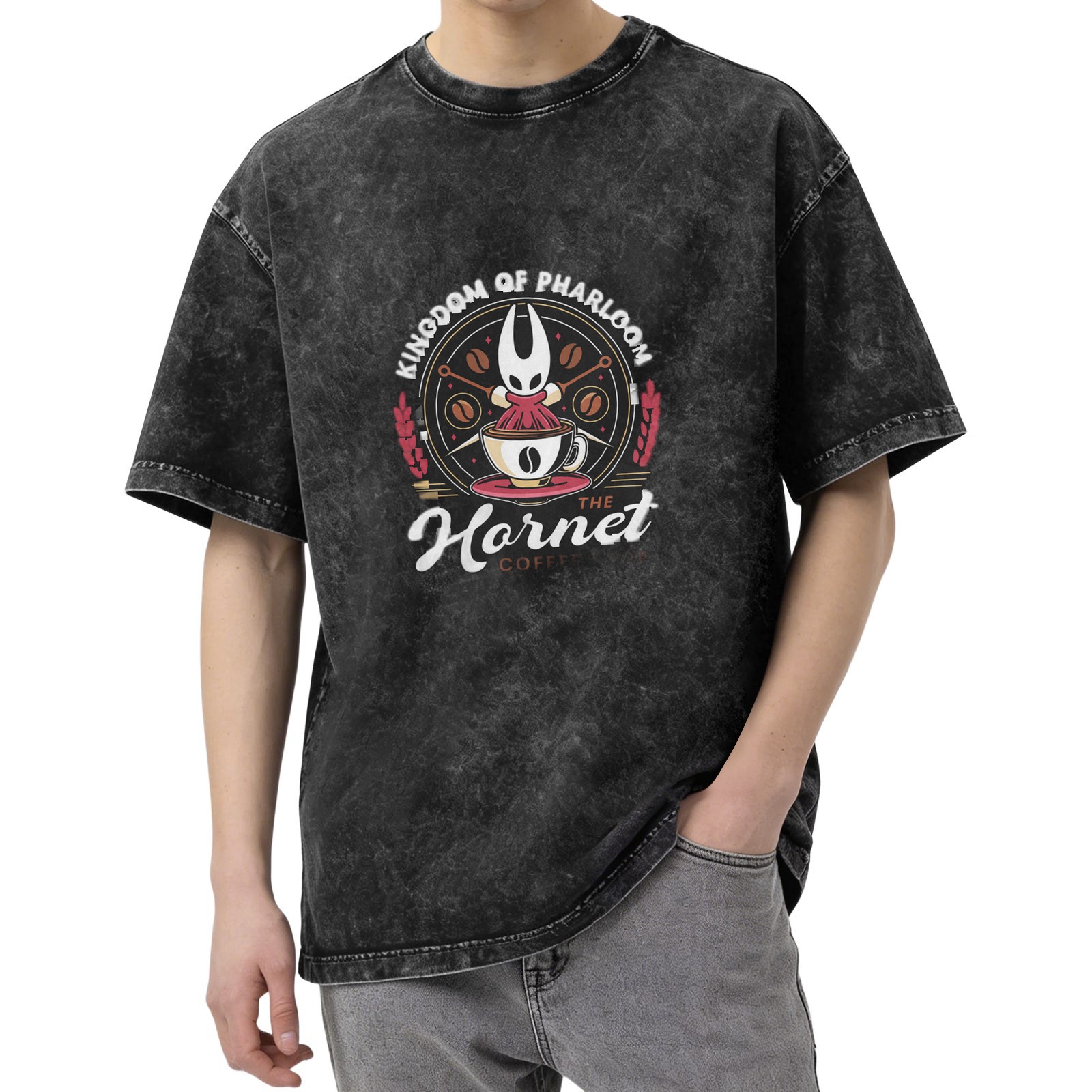 Hollow Knight The Hornet Kingdom of Pharloom Coffee T-Shirt