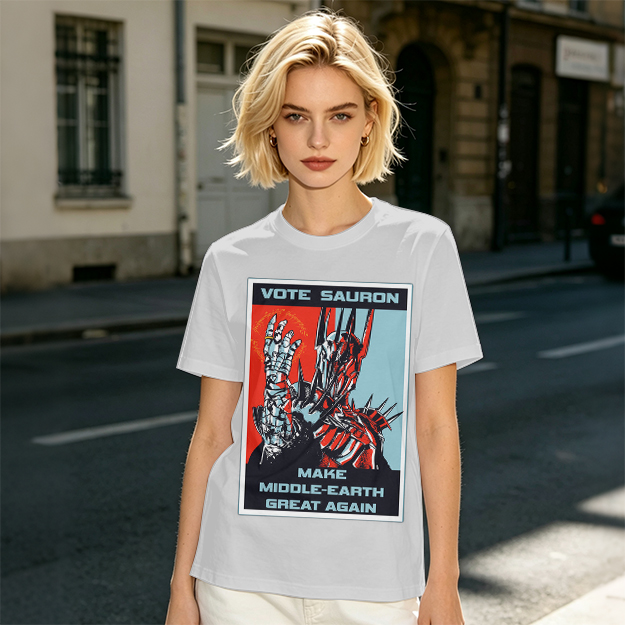 Vote Sauron Make Middle-earth Great Again Graphic T-Shirt