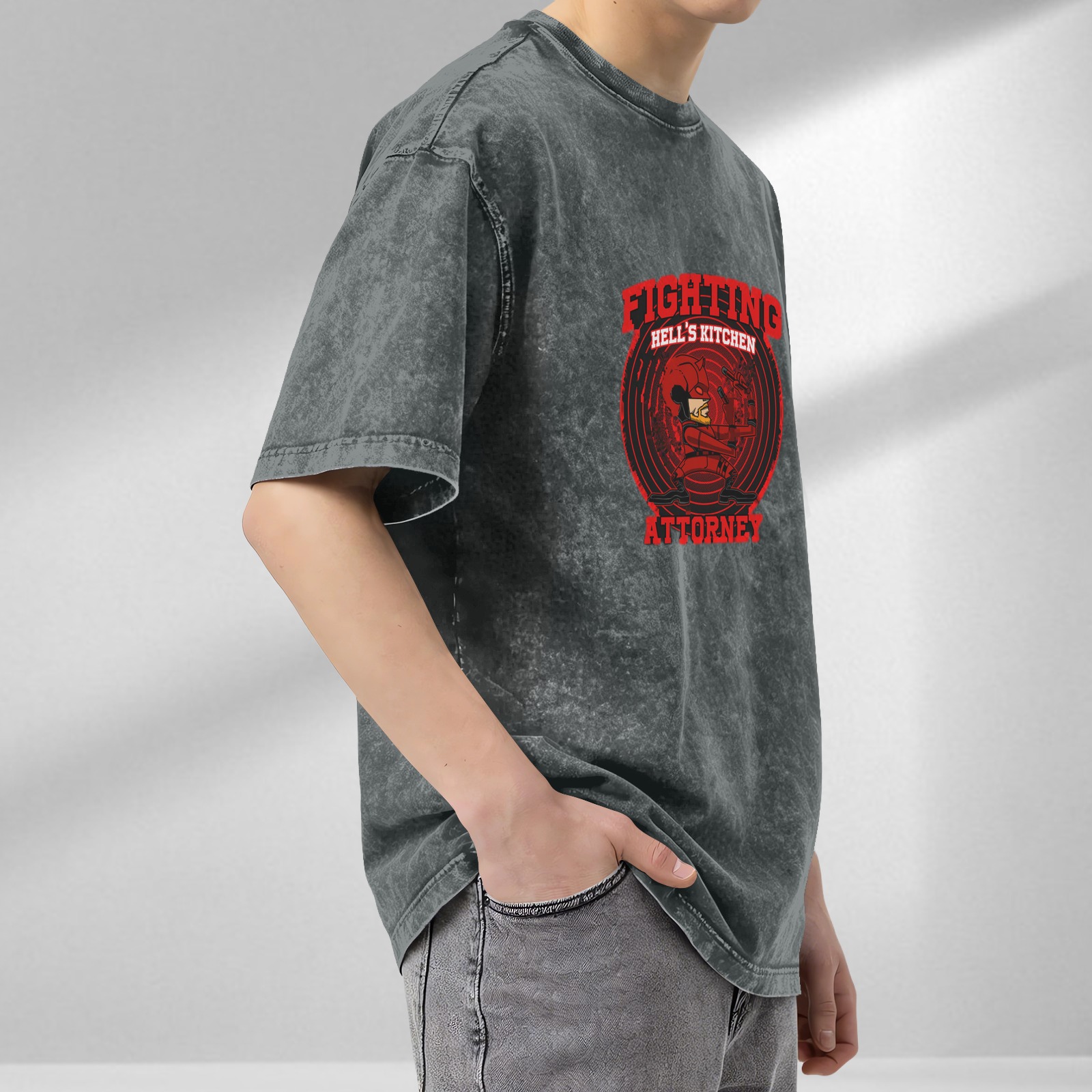 Fighting Hell's Kitchen Attorney Graphic Vintage T-Shirt