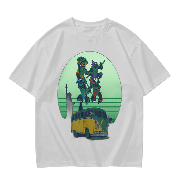 Olive Teenage Mutant Ninja Turtles Graphic T-Shirt