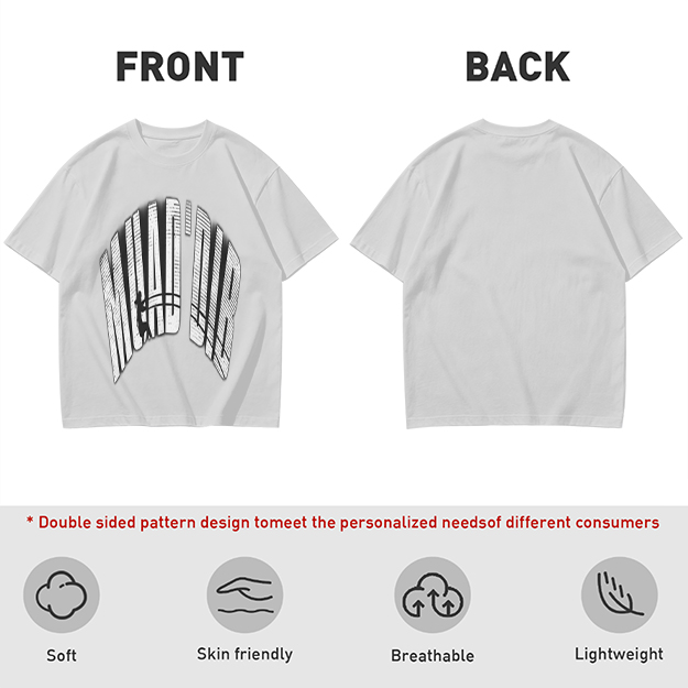 Olive green graphic t-shirt with arched distressed text print