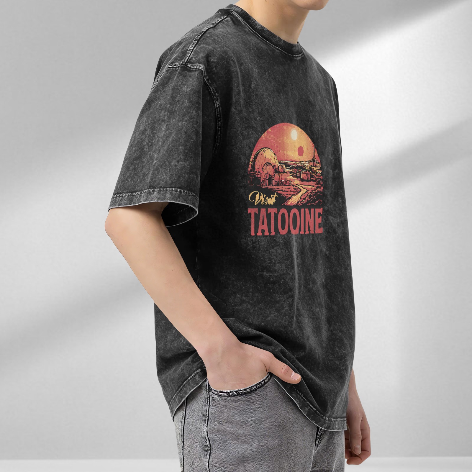 Visit Tatooine Vintage Graphic T-Shirt