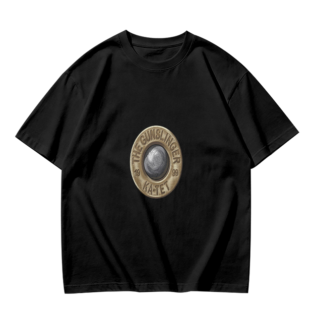 Olive T-Shirt With The Gunslinger Ka-Tet Emblem Print