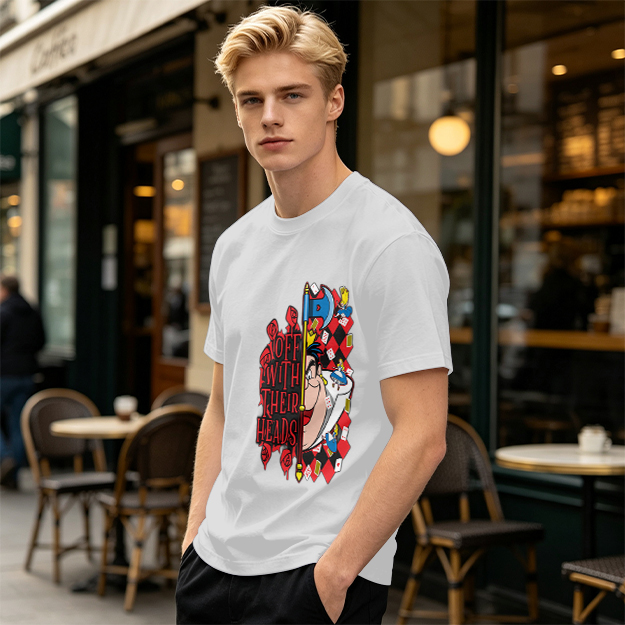 Alice in Wonderland Off With Their Heads Graphic T-Shirt