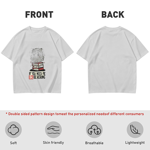 Owl Be Reading Pun T-Shirt for Book Lovers