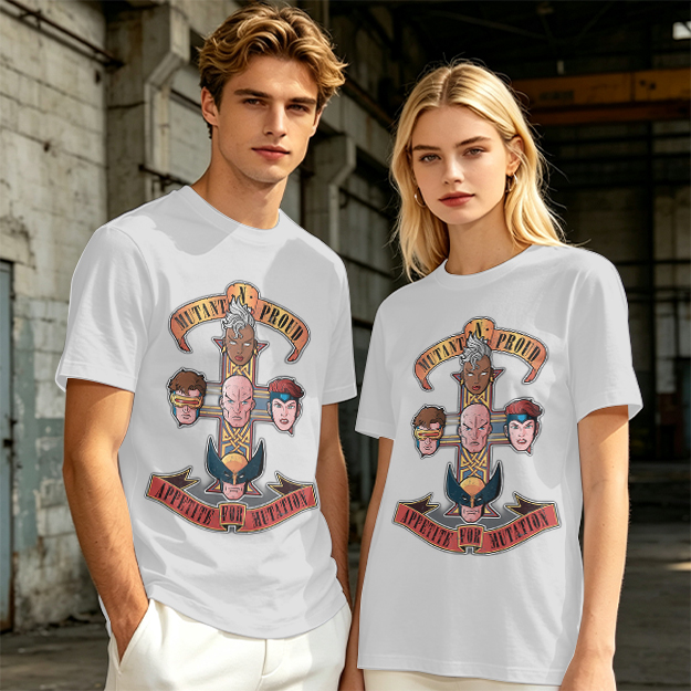 Mutant Proud Appetite For Mutation X-Men Graphic T-Shirt