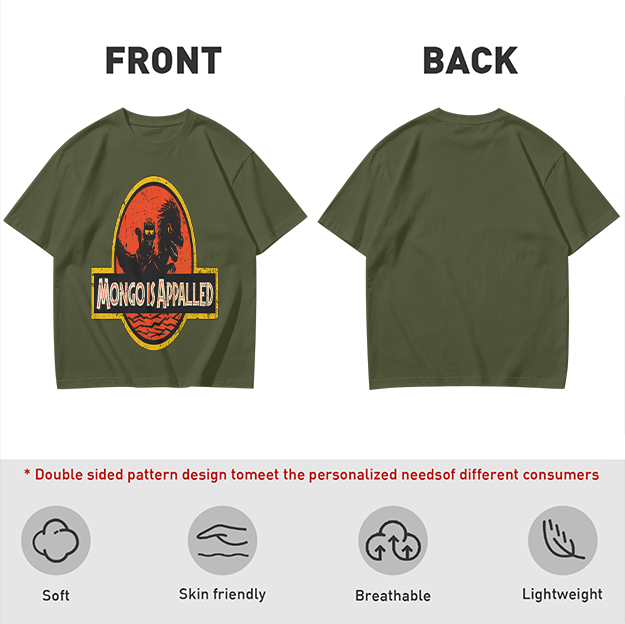 Mongo is Appalled Dinosaur Graphic T-Shirt