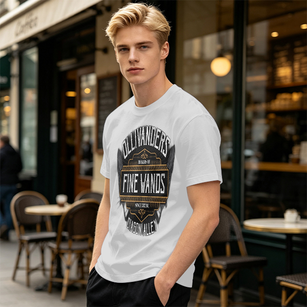 Ollivanders Fine Wands Diagon Alley Themed T-Shirt