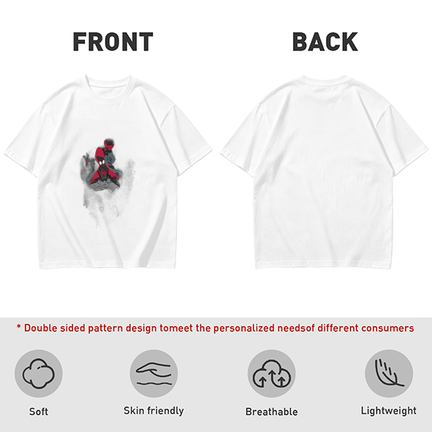 Olive Green T-Shirt with Spider-Man Into the Spider-Verse Graphic