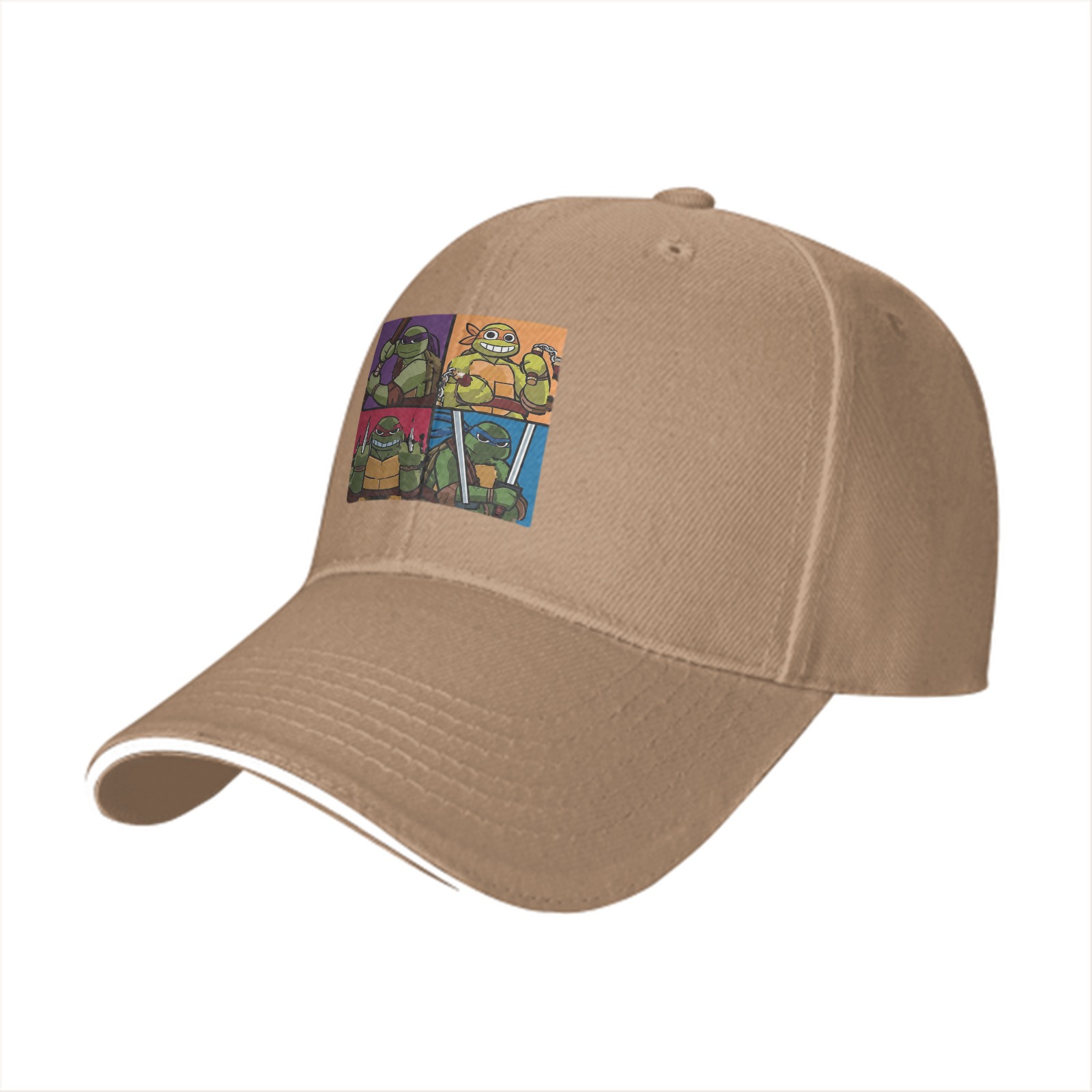 Teenage Mutant Ninja Turtles Graphic Black Baseball Cap