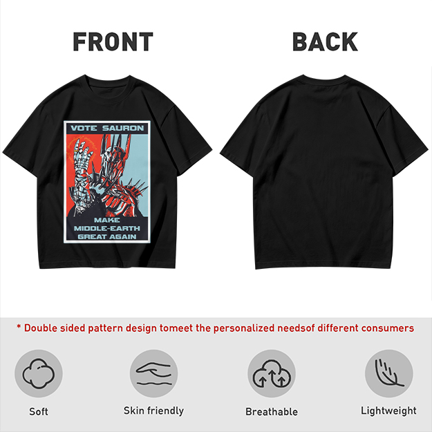 Vote Sauron Make Middle-earth Great Again Graphic T-Shirt