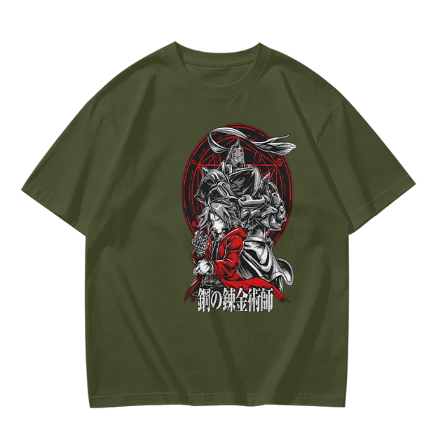 Fullmetal Alchemist Elric Brothers Graphic Tee