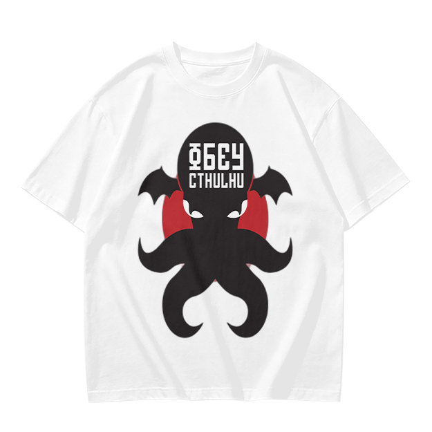 Obey Cthulhu Graphic Olive T-Shirt