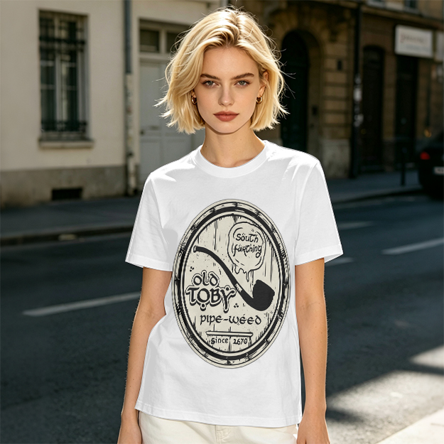 Old Toby Pipe Weed South Farthing Graphic Tee