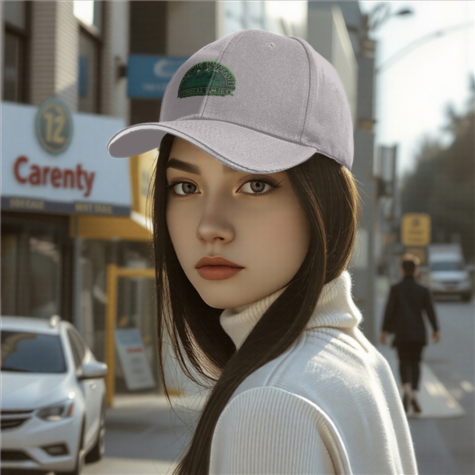 Miskatonic University Historical Society Print Black Baseball Cap