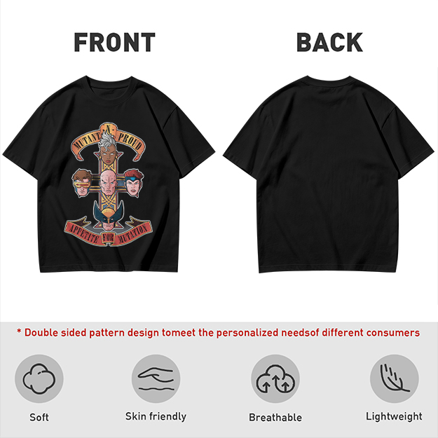 Mutant Proud Appetite For Mutation X-Men Graphic T-Shirt
