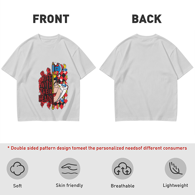 Alice in Wonderland Off With Their Heads Graphic T-Shirt