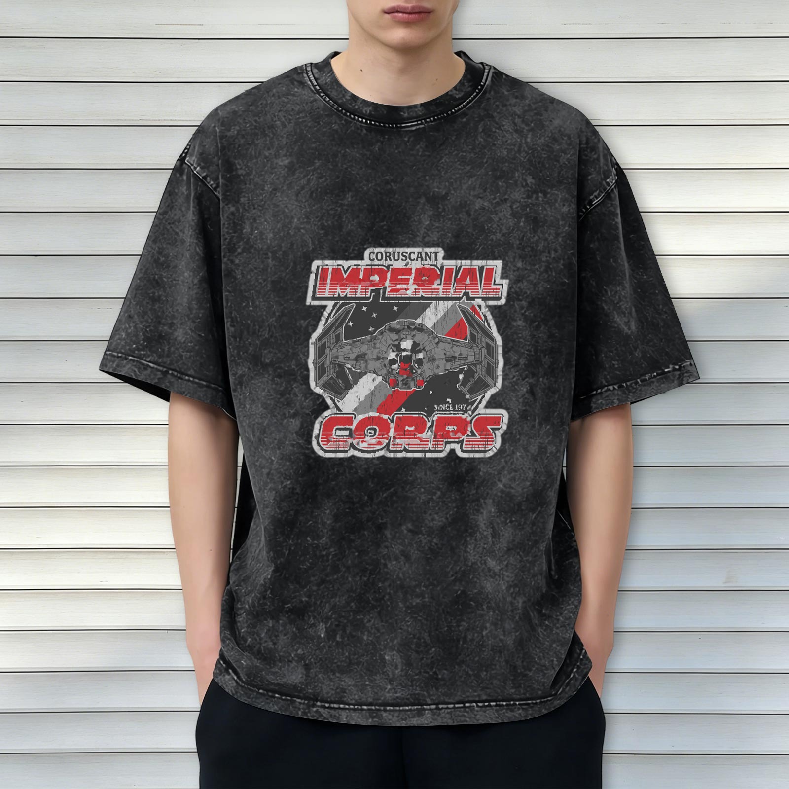 Coruscant Imperial Corps Star Wars Inspired Graphic T-Shirt