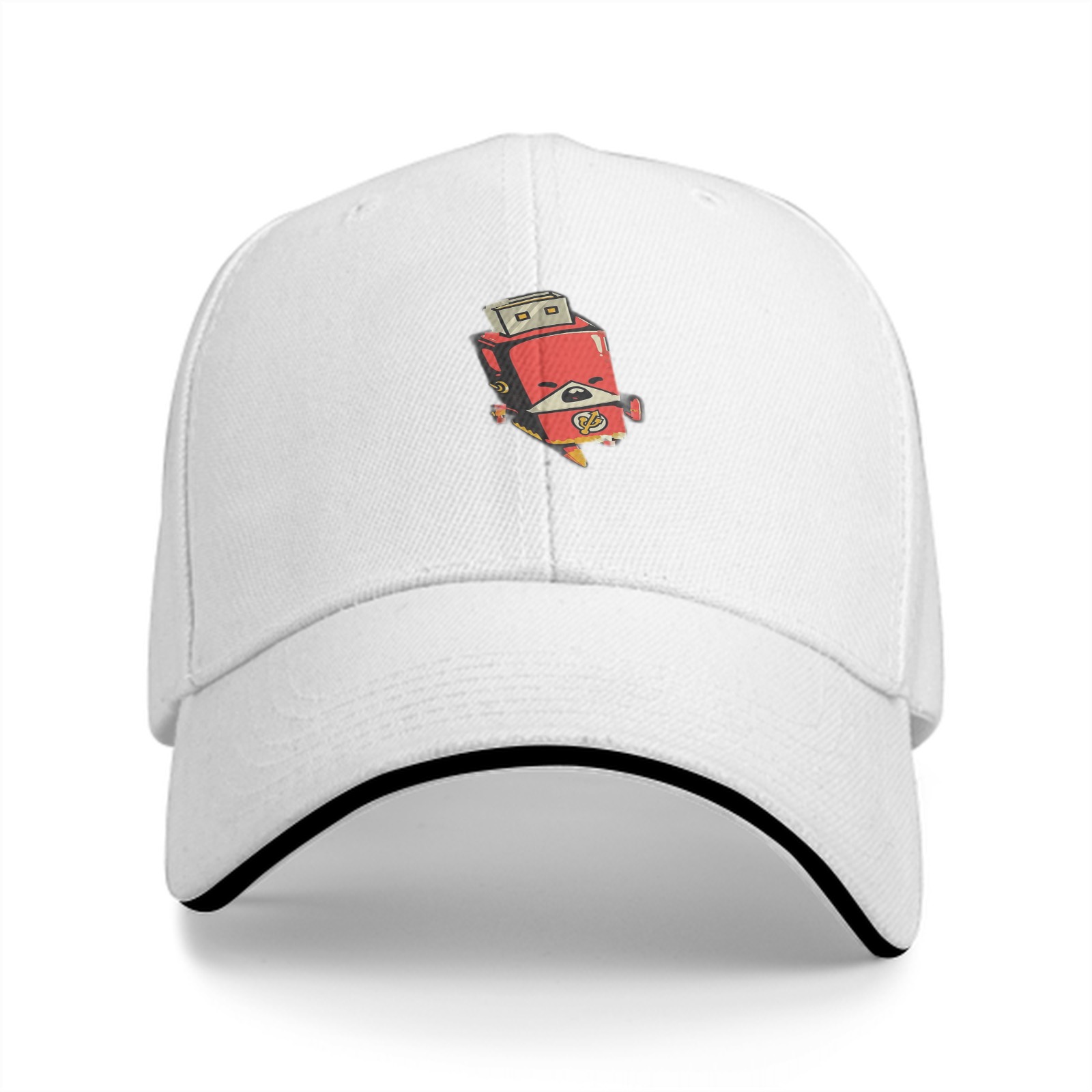 Black baseball cap with Flash USB character graphic