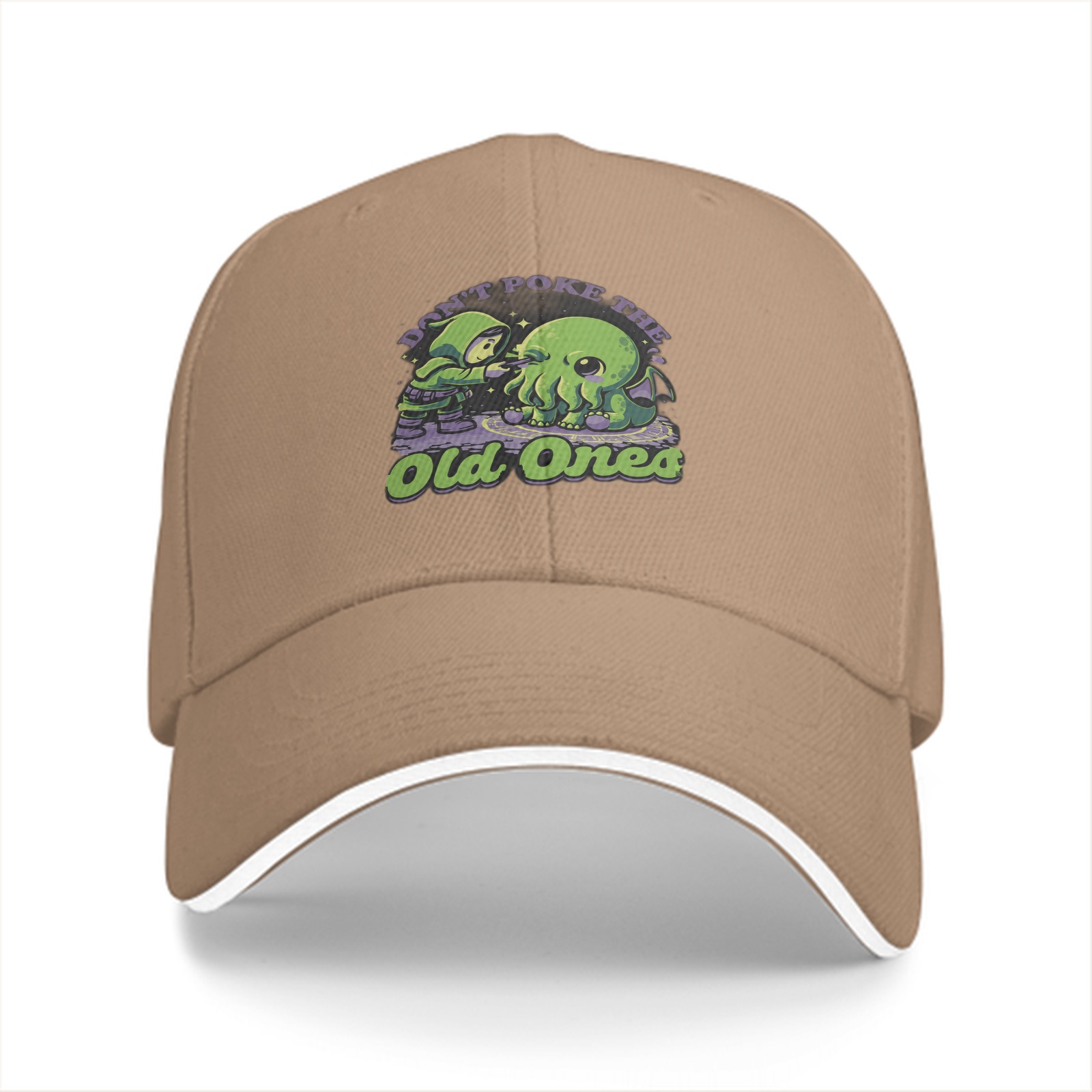Don't Poke The Old Ones Cthulhu Graphic Baseball Cap