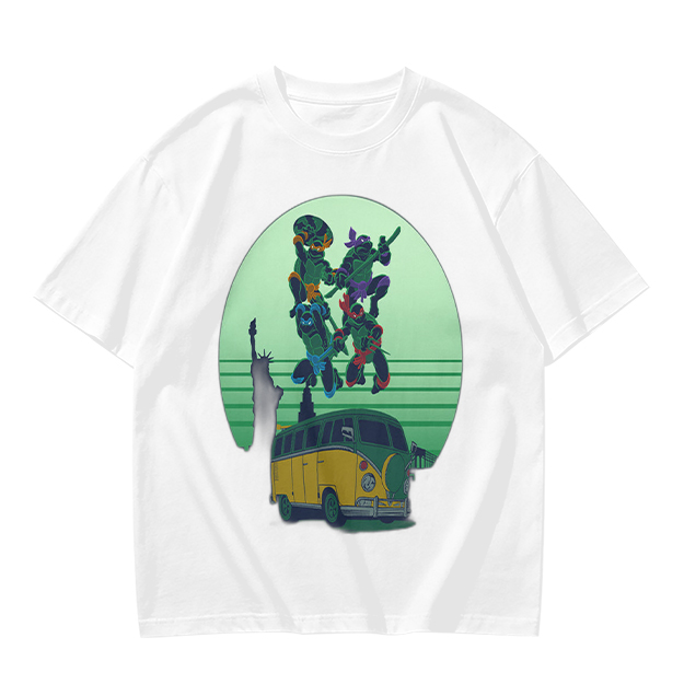 Olive Teenage Mutant Ninja Turtles Graphic T-Shirt
