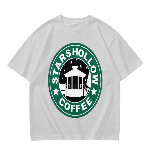 Starshollow Coffee Graphic Olive T-Shirt