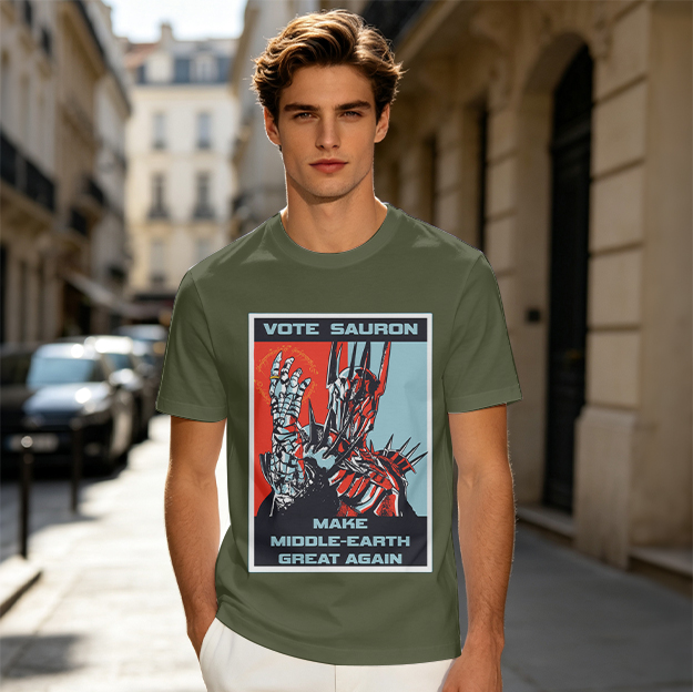 Vote Sauron Make Middle-earth Great Again Graphic T-Shirt
